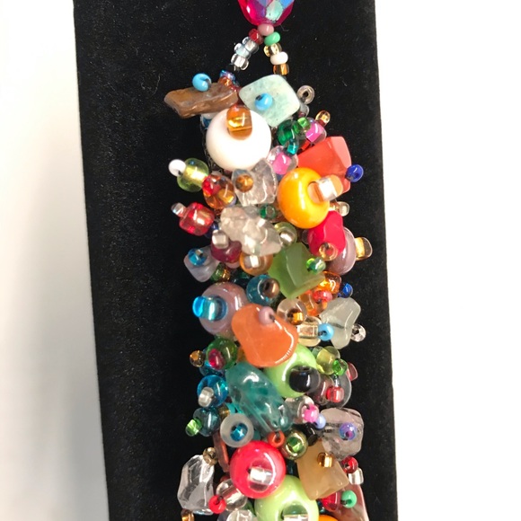 🎉HP🎉Gorgeous artisan beaded bracelet - Picture 4 of 10